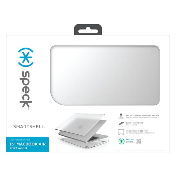 Speck SmartShell - MacBook Air 13,6" M3 (2024) / M2 (2022) kotelo (kirkas)