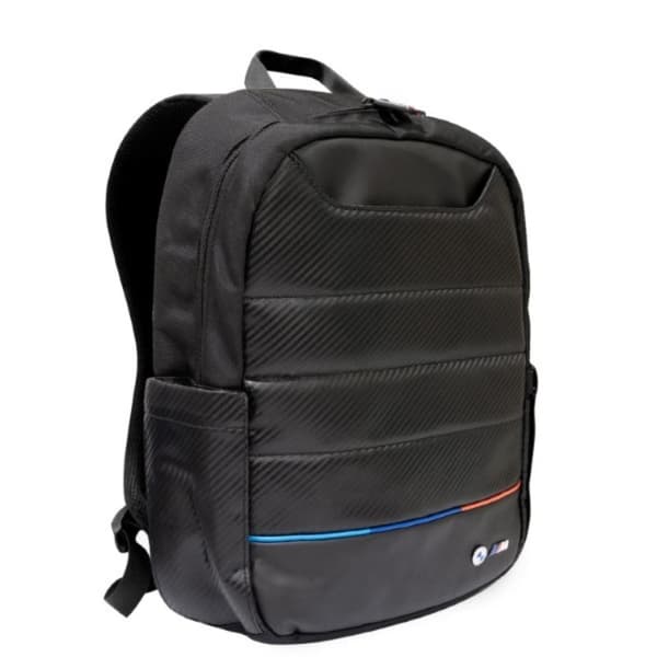 BMW Carbon&Nylon Tricolor - 16" kannettavan tietokoneen reppu (musta)
