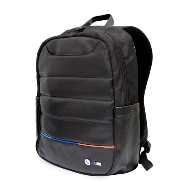 BMW Carbon&Nylon Tricolor - 16" kannettavan tietokoneen reppu (musta)