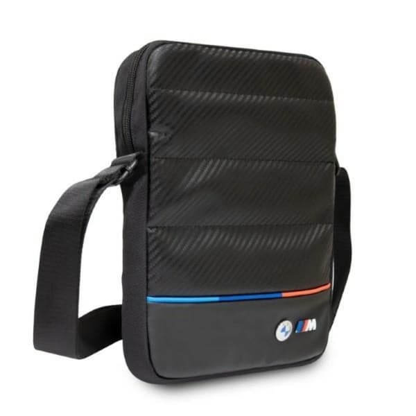 BMW Carbon&Nylon Tricolor - Tablettväska 10" (svart)