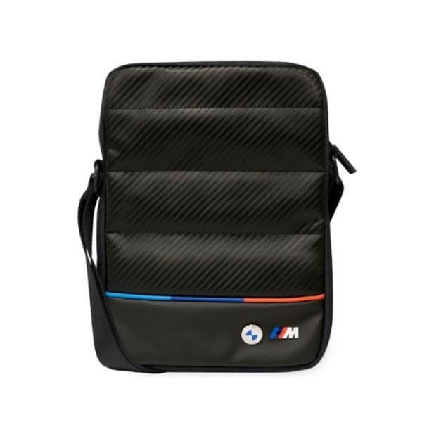 BMW Carbon&Nylon Tricolor - Tablettaske 10" (sort)