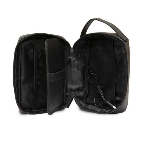 BMW Carbon&Perforated - Taske / Organizer med ekstern USB-port (sort)