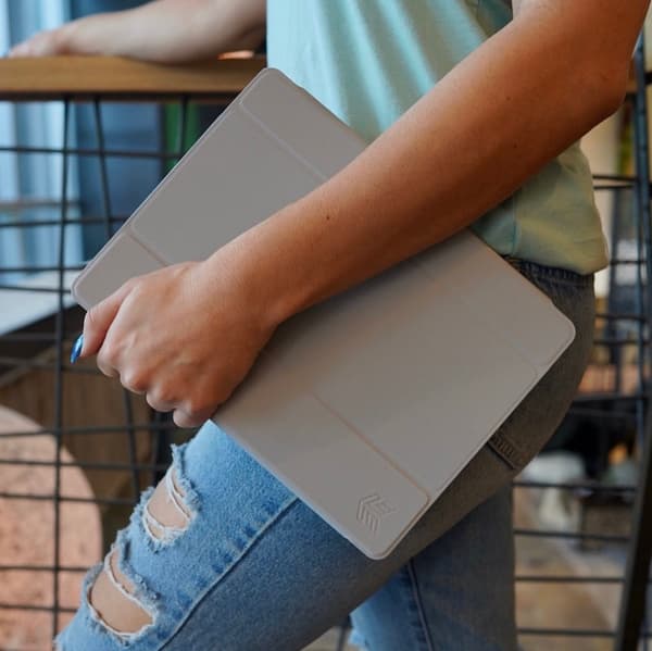 STM Studio - iPad 10,2" etui (2021-2019) (sort)