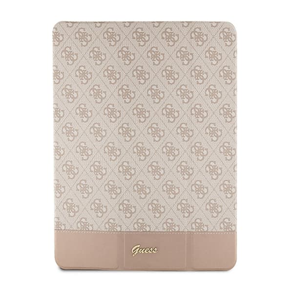 Guess 4G Stripe Allover - Cover til iPad Pro 12,9" (2022-2020) (Pink)