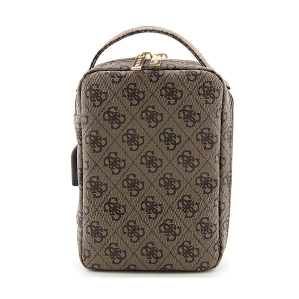 Guess 4G Printed Stripes Travel Universal Taske - Tilbehør Organizer (brun)