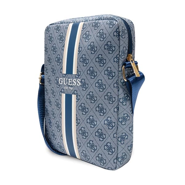 Guess 4G Stripes tablettaske - 10" tablettaske (blå)