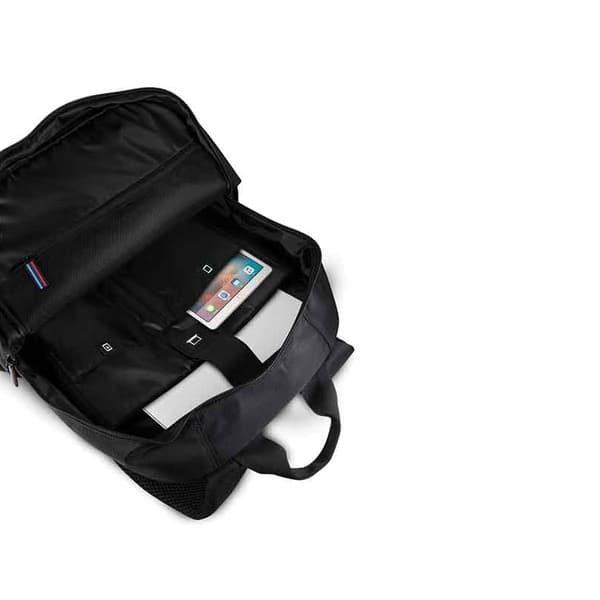 BMW Carbon Navy Stripe - 16" notebook rygsæk (sort)