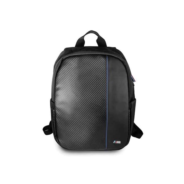 BMW Carbon Navy Stripe - 16" notebook rygsæk (sort)