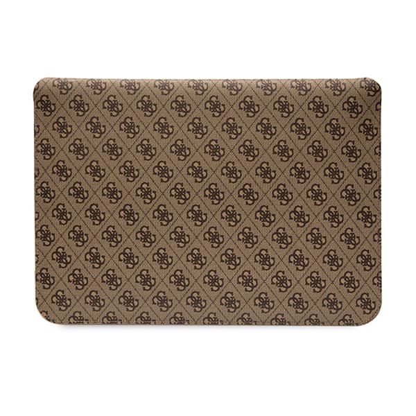 Guess 4G Stripe Metal Logo -tietokonekotelo - 14" kannettavan tietokoneen suojus (ruskea)