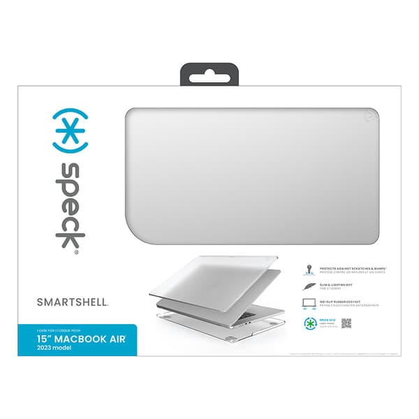 Speck SmartShell - MacBook Air 15" M3 (2024) / M2 (2023) fodral (klar)