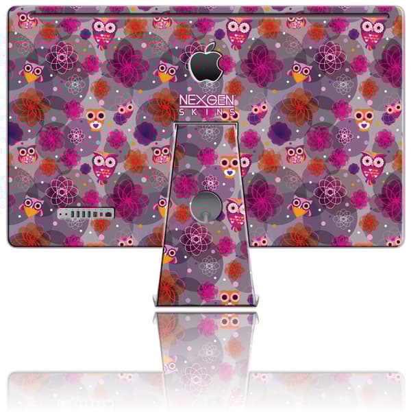 Nexgen Skins - Sæt med skins til iMac 27" etui med 3D-effekt (Owlettes 3D)