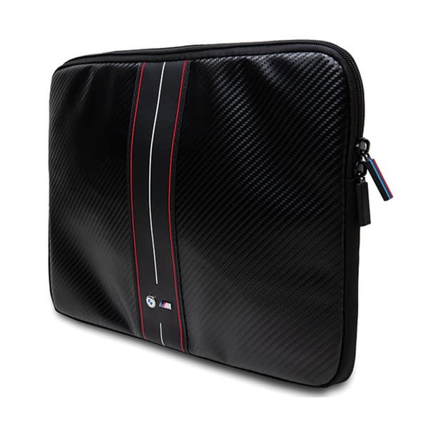 BMW Carbon Red Stripes Sleeve - Notebook-fodral 15" / 16" (svart)