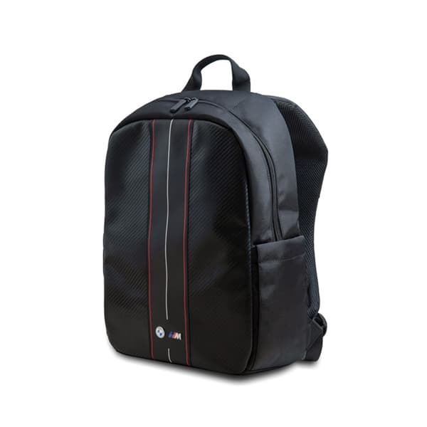 BMW Carbon Red Stripes - 16" notebook rygsæk (sort)