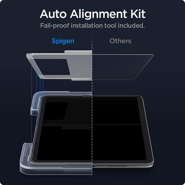 Spigen GLAS.TR EZ FIT - Hærdet glas til Apple iPad Pro 11" / iPad Air 5/4 (gennemsigtig)