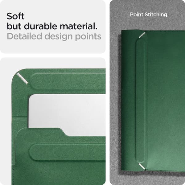 Spigen Valentinus Sleeve Laptop - Notebookfodral 13" / 14" (Jeju Green)