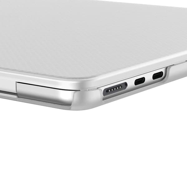 Incase Hardshell Fodral - Fodral för MacBook Air 15" M3 (2024) / M2 (2023) (Prickar/Klar)