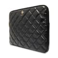 Miniatyrbillede 2 af 3: Guess Quiltet 4G Sleeve - Notebook taske 15" / 16" (sort)