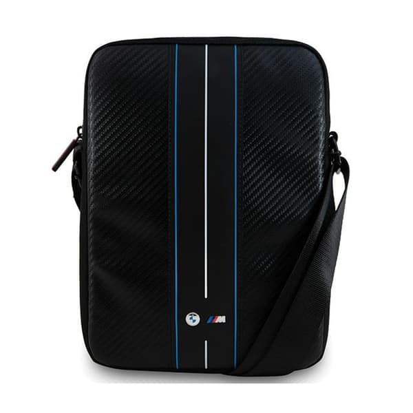 BMW Carbon Blue Stripes - 8" tablettväska (svart)
