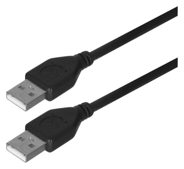 GEMBIRD CCP-USB2-AMAM-6 kaapeli (USB 2.0 tyyppi AM - USB 2.0 tyyppi AM; 1,8 m; musta)