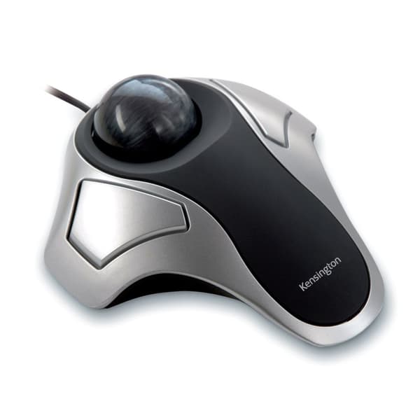 Kensington - Trackball Orbit Optical Wired, Silver/Black Silver