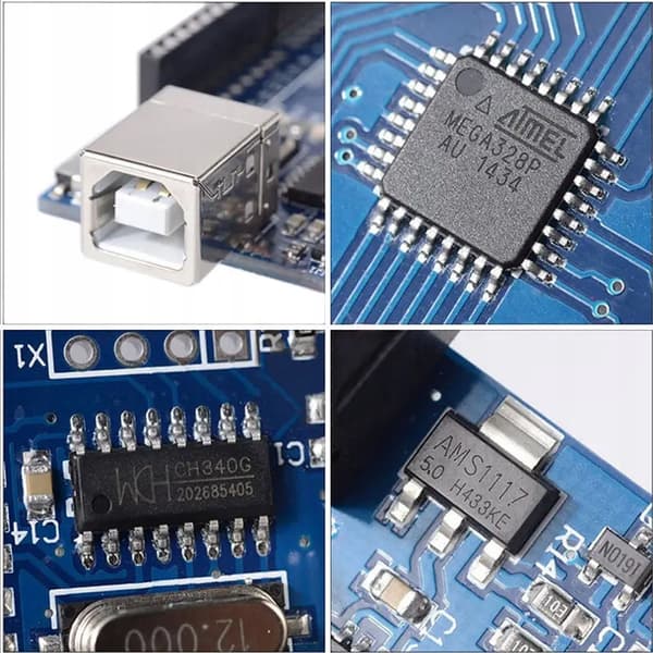 ARDUINO UNO R3 CH340 ATMEGA328 AVR CLONE USB-KABEL