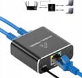 Miniatyrbild 1 av 10: LAN SPLITTER 1x2 ADAPTER SPLITTER RJ45 GIGABIT