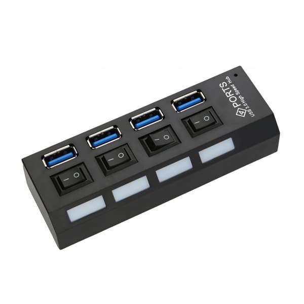 USB 3.0 HUB 4 portar x4 SPLITTER Splitter