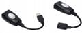 Miniatyrbild 2 av 6: USB MUSEXTENDER RJ45 OVER LAN 60M 5e