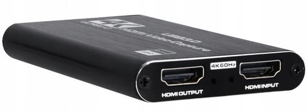 VIDEO CAPTURE KORT IMAGE GRABBER HDMI 2.0 USB STREAMING VIDEO 4K