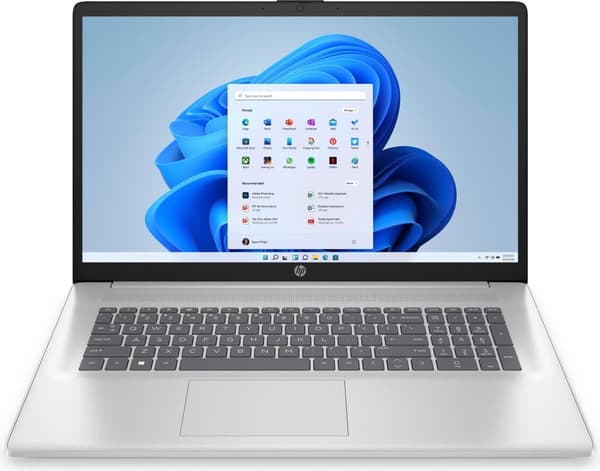 HP - Laptop 17-cp2010no AMD Ryzen 3 7320U 17.3 HD+ SVA 8GB 256GB UMA 3 Cells W11H Silver