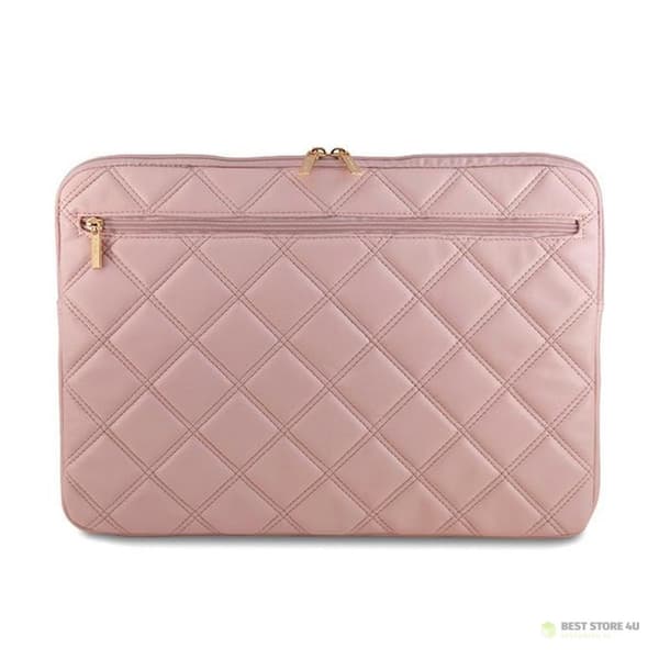 Guess Quilted 4G Sleeve - Notebook-fodral 15" / 16" (rosa)