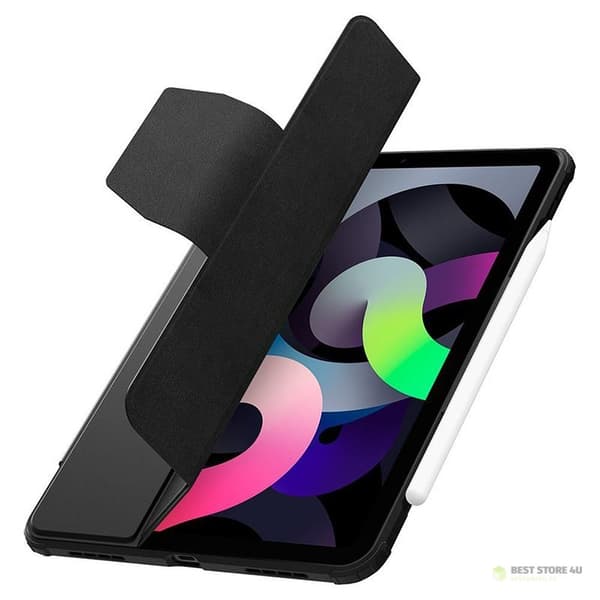 Spigen Ultra Hybrid Pro - Etui til iPad Air 11"" M2 (2024) / iPad Air 10.9"" (5.-4. generation) (2022-2020) (Sort)