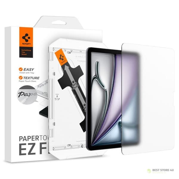 Spigen Paper Touch - Hærdet Glas til iPad Air 11" (M2, 2024) (Mat Klar)