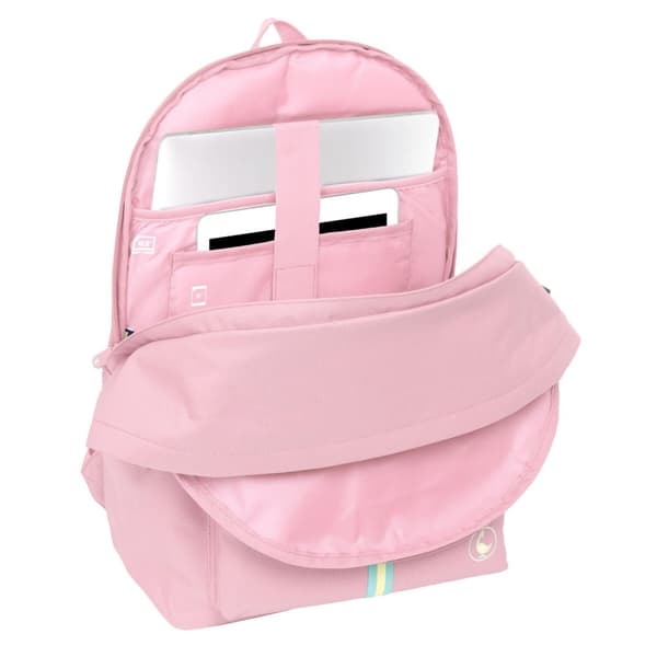 School Bag El Ganso +usb el ganso basics Pink 31 x 44 x 18 cm