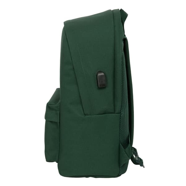 School Bag El Ganso +usb el ganso basics Green 31 x 44 x 18 cm