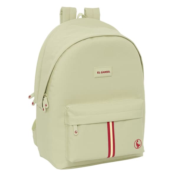 School Bag El Ganso +usb el ganso basics Beige 31 x 44 x 18 cm