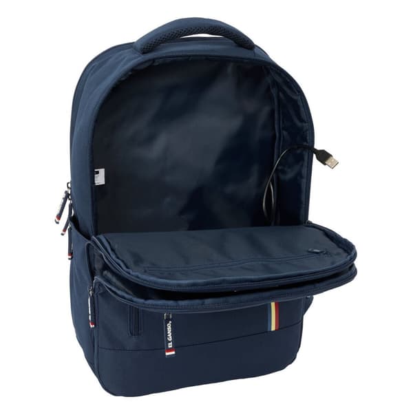 School Bag El Ganso +tablet+usb el ganso Navy Blue 29 x 44 x 15 cm