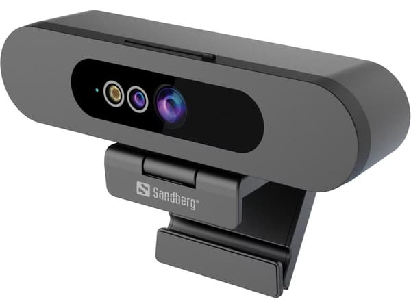 Sandberg - Face-ID Webcam 2 Svart