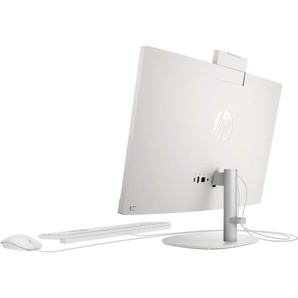 HP 24-cr0038nf All-in-One PC - Windows 11 - 23,8 FHD IPS - Ryzen 5-7520U - 8 GB RAM - 512 GB SSD-lagerplads - Kablet tastatur og mus