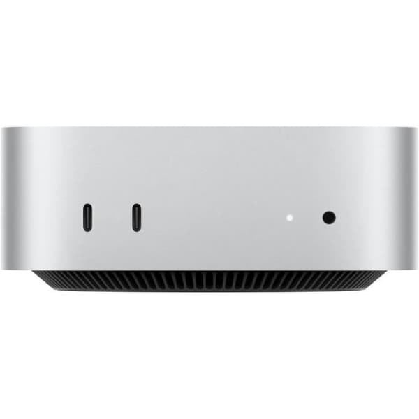 Apple - Mac mini (2024) Apple M4-chip - 16 GB RAM - 256 GB SSD-lagerplads - 10-core CPU 10-core GPU - Sølv