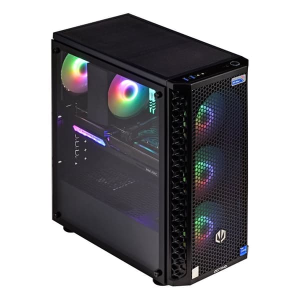 Actina 5901443334057 PC AMD Ryzen™ 5 3600 16 GB DDR4-SDRAM 1 TB SSD AMD Radeon RX 6600 Midi Tower Sort