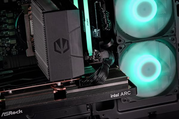 Actina 5901443387954 Tietokone Intel® Core™ i5 i5-12400F 32 Gt:n DDR4-SDRAM 1 Tt:n SSD Intel Arc A580 Midi Tower Musta
