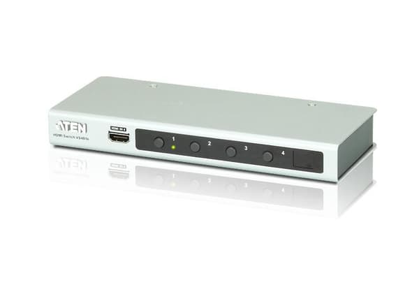 Aten 4-portars HDMI-switch med IR-fjärrkontroll, VS481B-AT-G