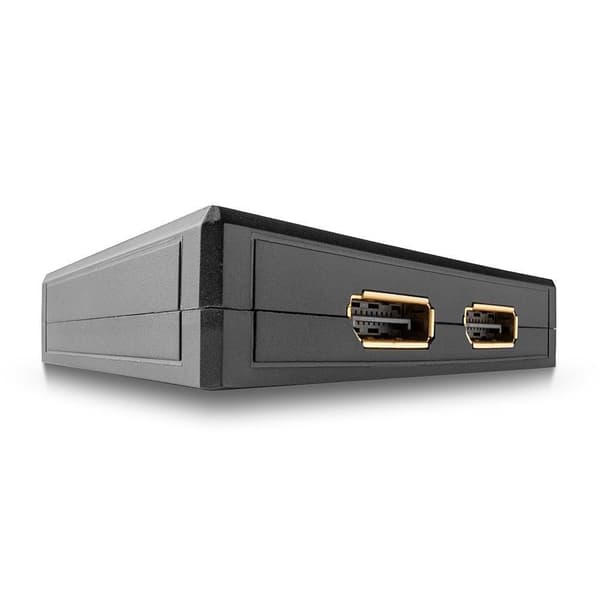 Lindy 2-portars DisplayPort 1.2-switch dubbelriktad, 38414