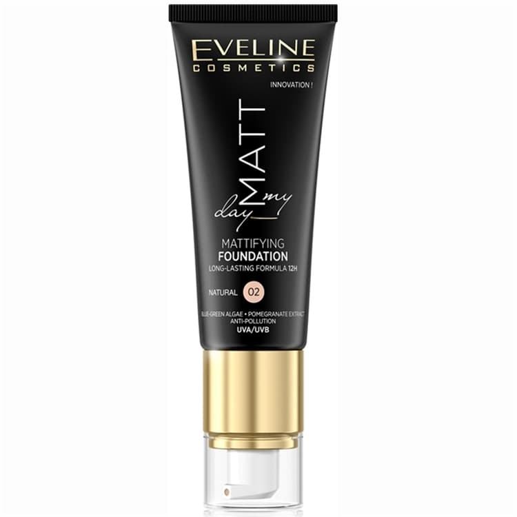 Eveline Matt My Day Mattifying Foundation Natural 02