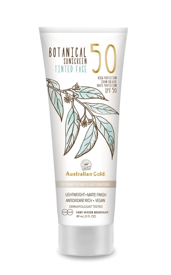 Australian Gold - Botanical Tinted Face Cream SPF 50 88 ml - Fair/Light