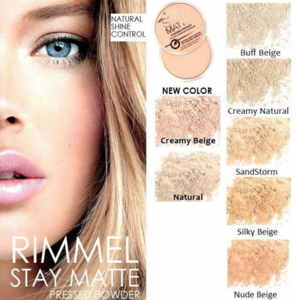 Rimmel Stay Matte Lasting Pressed Powder -  011 Creamy Natural