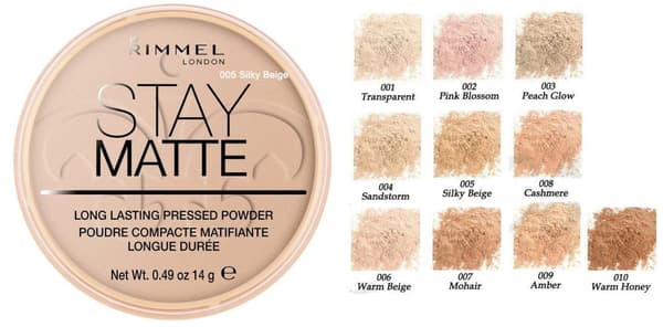 Rimmel Stay Matte Pressed Powder - Silky Beige