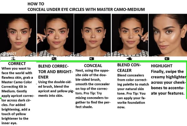 Maybelline Master Camo Colour Correcting Concealer Kit-Medium