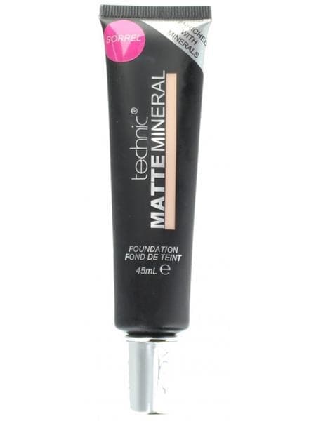 Technic MATTE MINERAL Full Coverage Foundation - Sorrel